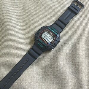 Casio DW290 watch (Mission Impossible) in black with adjustable band - like new